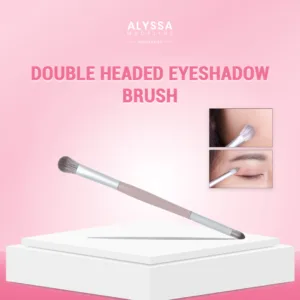 Double headed eyeshadow brush