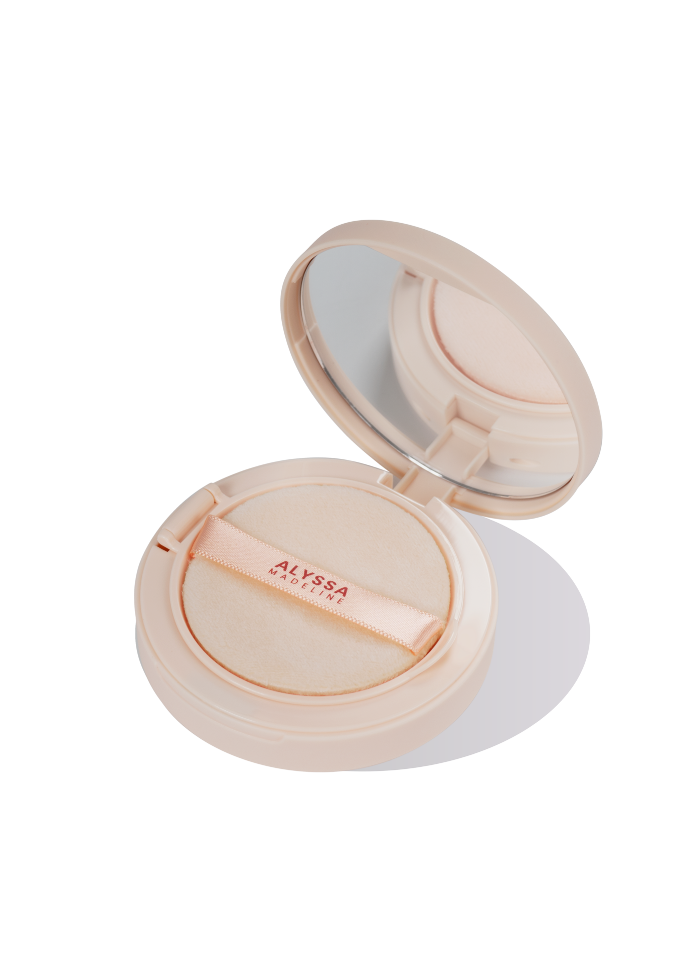 transparent open compact powder