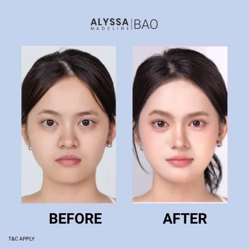 5 Makeup transformation before and after comparison