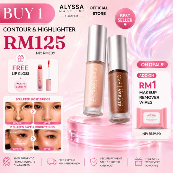[Ah Bao Beauty Rewards] Alyssa Madeline Contour & Highlighter